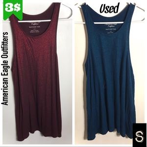 2for3$ Red and Teal Tanks